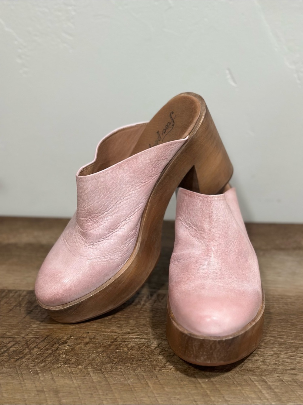 Free People Suki Platform Clogs Sz 10( 40). Summer/Boho/Retro